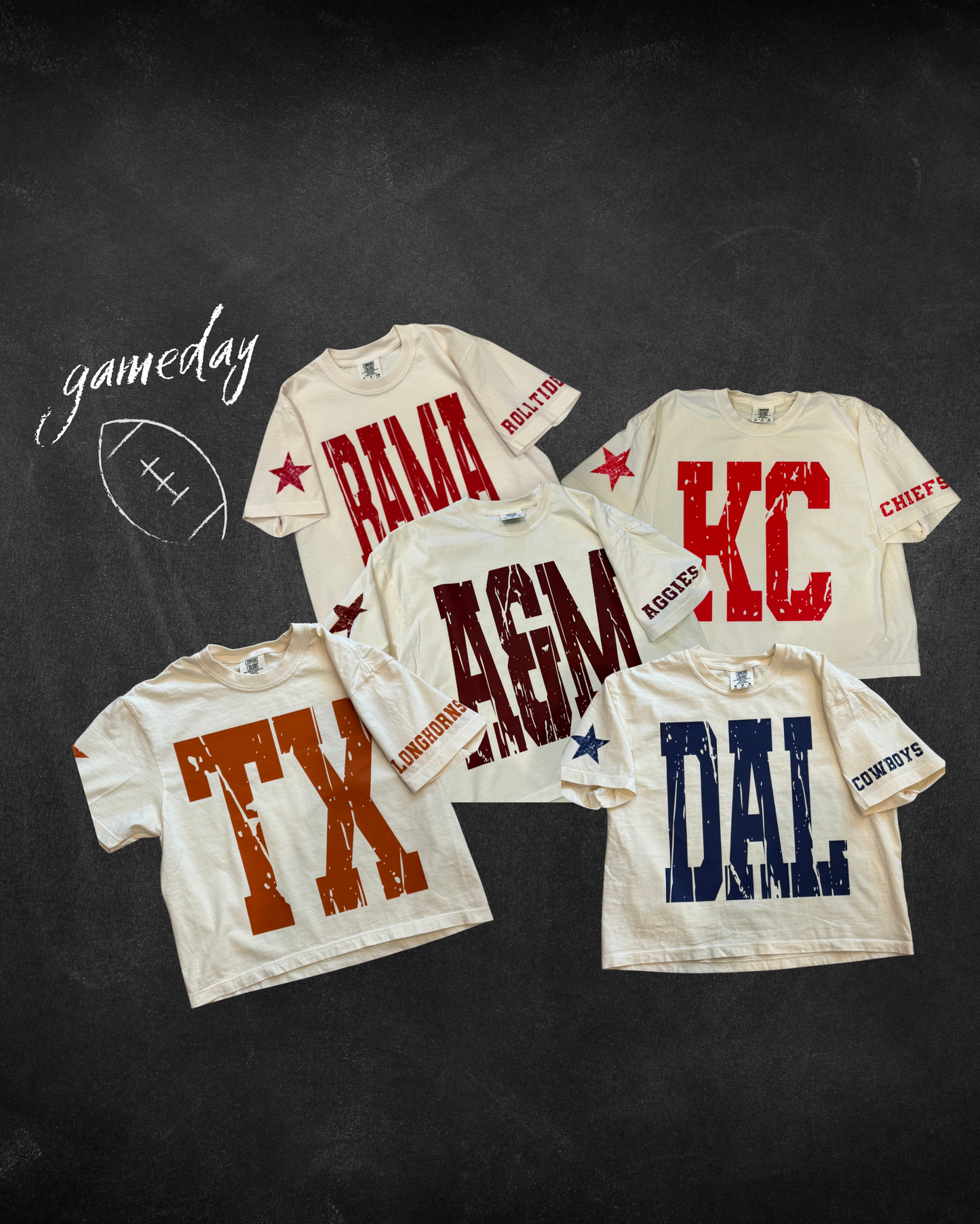 Cropped A&M Aggies T-shirt