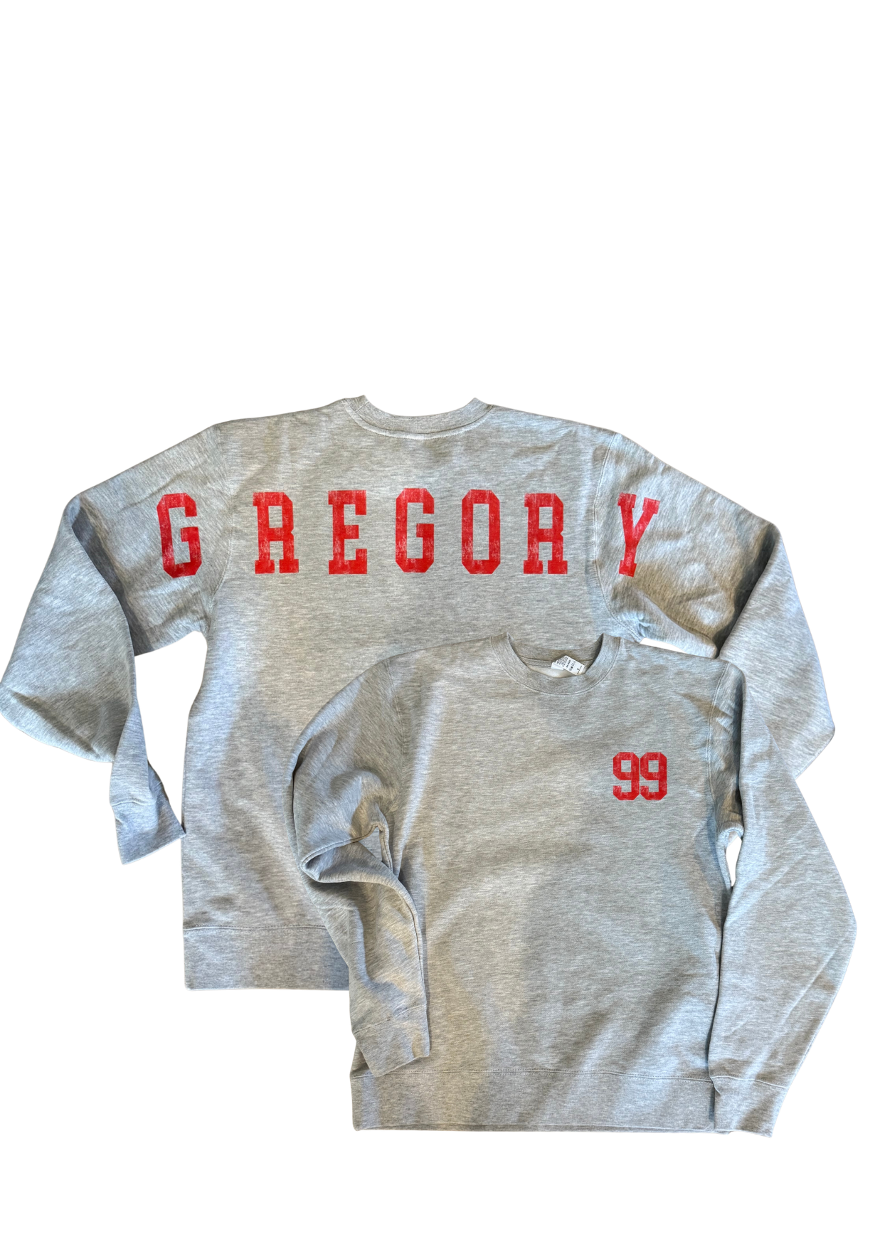 NUMBER/NAME CREWNECK SWEATSHIRT