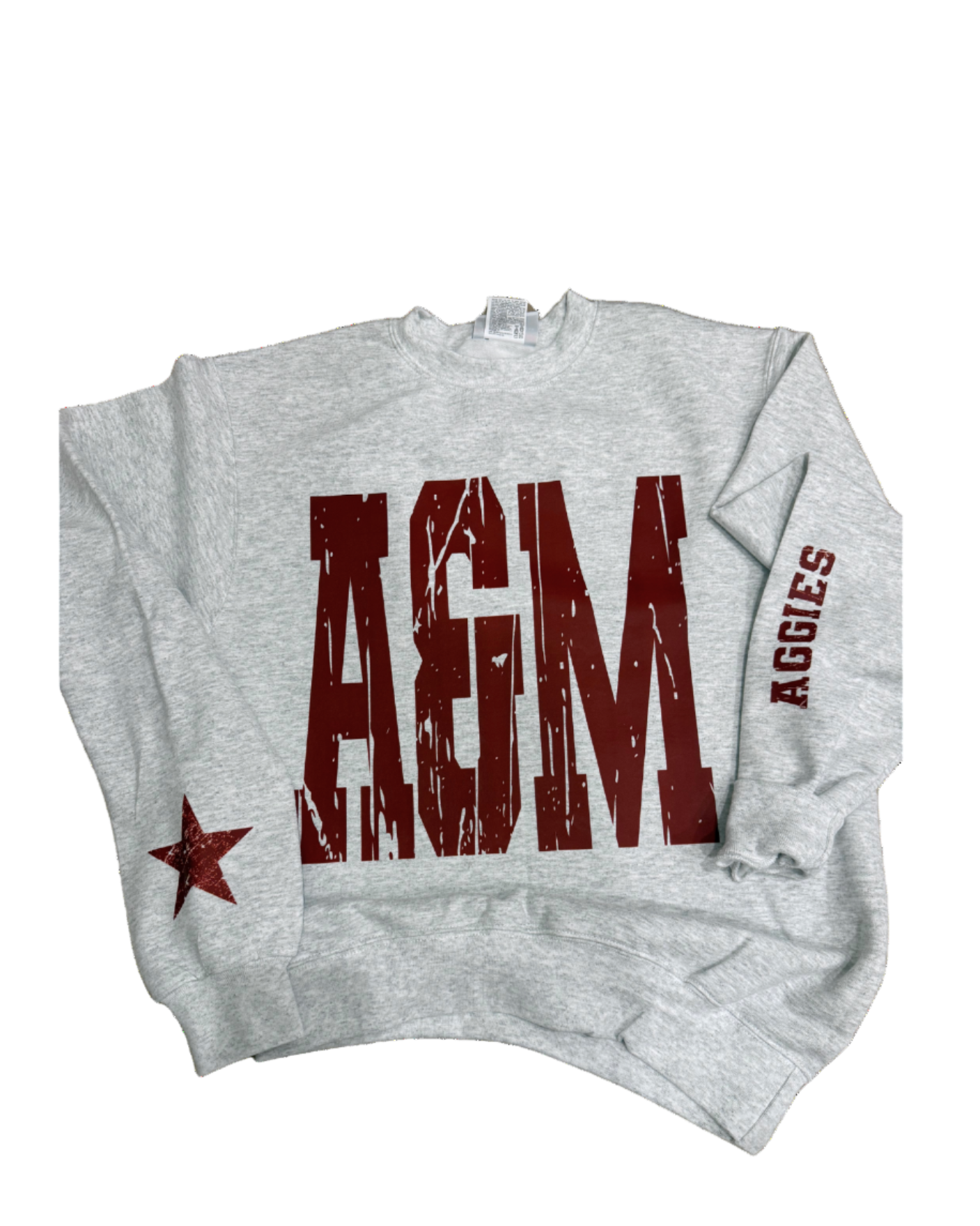 Ash Grey Crewneck Sweatshirt- All Teams