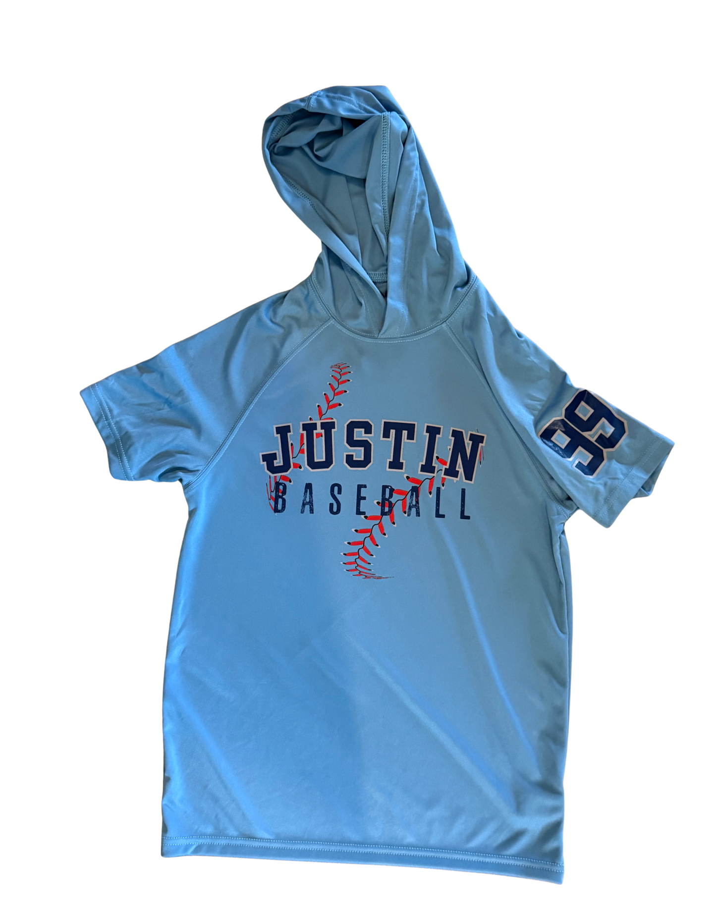 Justin Baseball Stitches Drifit Tee YOUTH
