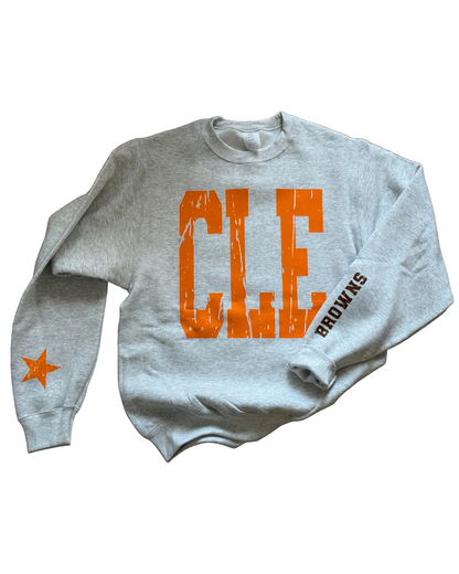Ash Grey Crewneck Sweatshirt- All Teams