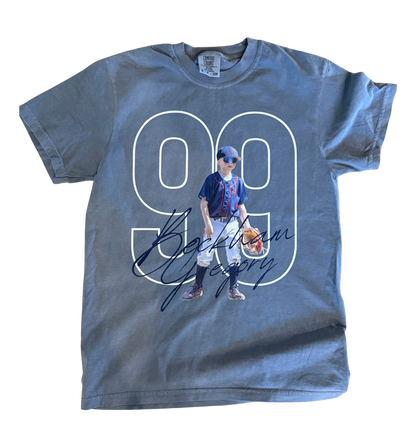 CUSTOM PLAYER PHOTO TEE