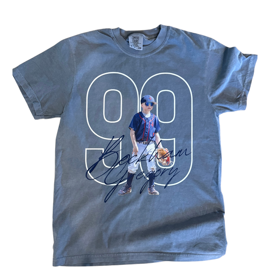 CUSTOM PLAYER PHOTO TEE