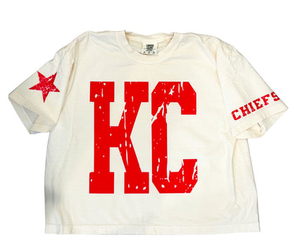 Cropped Kansas City Chiefs Shirt