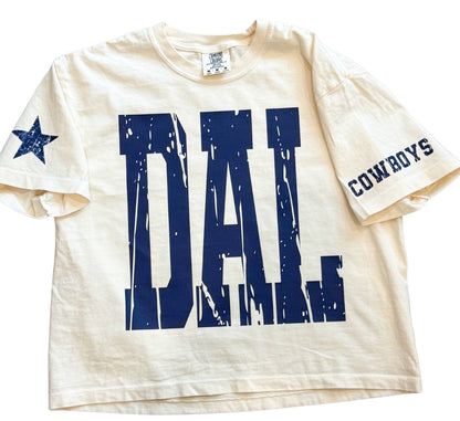 Cropped Dallas Cowboys Tee