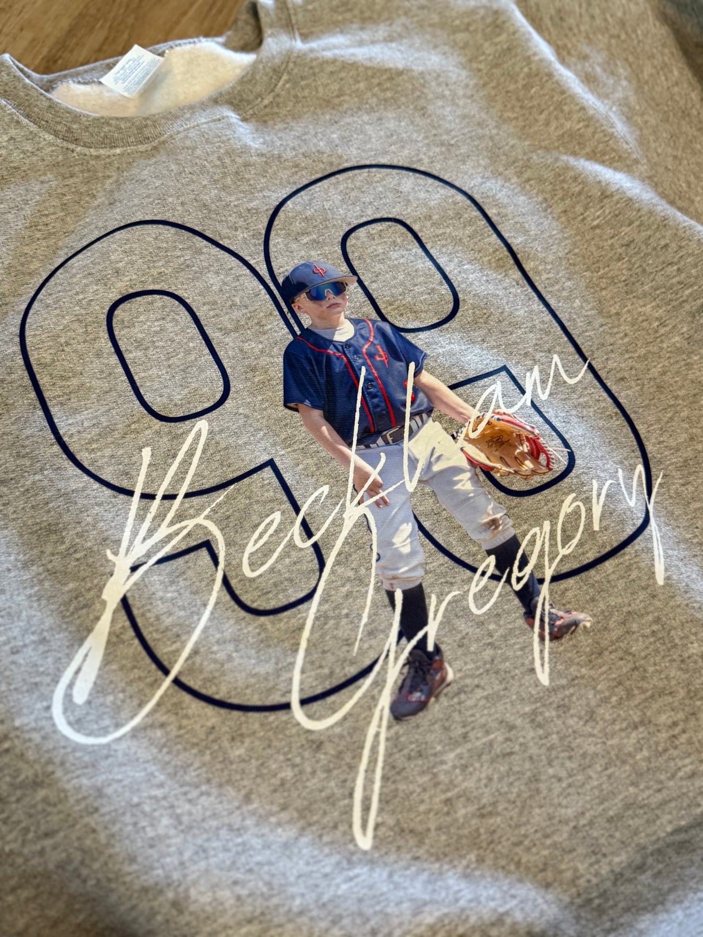 CUSTOMIZED PHOTO SWEATSHIRT ADULT