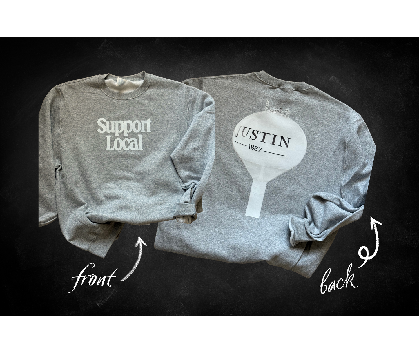 Justin Water Tower Sweatshirt