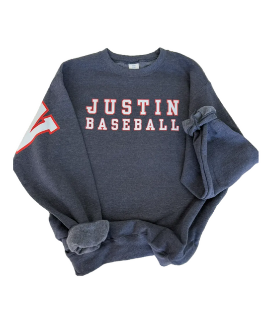 Justin back crewneck sweatshirt