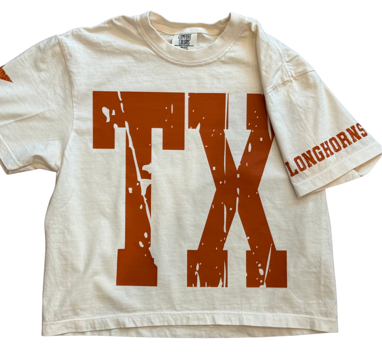Texas Longhorns Crop Tee
