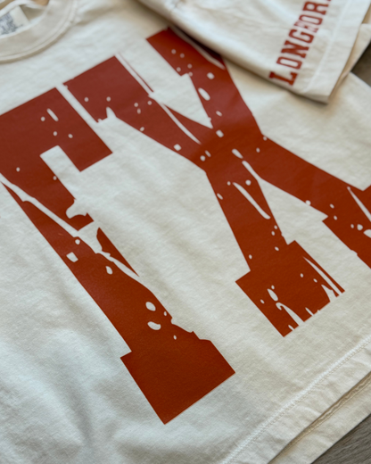 Texas Longhorns Crop Tee