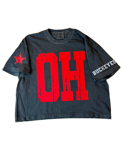Ohio State Cropped Tee