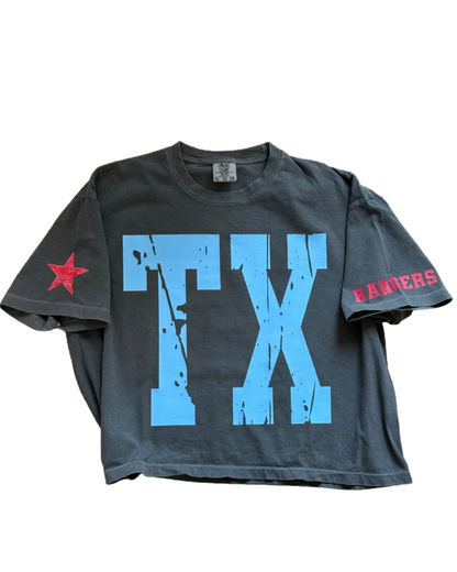 Texas Rangers Crop Tee