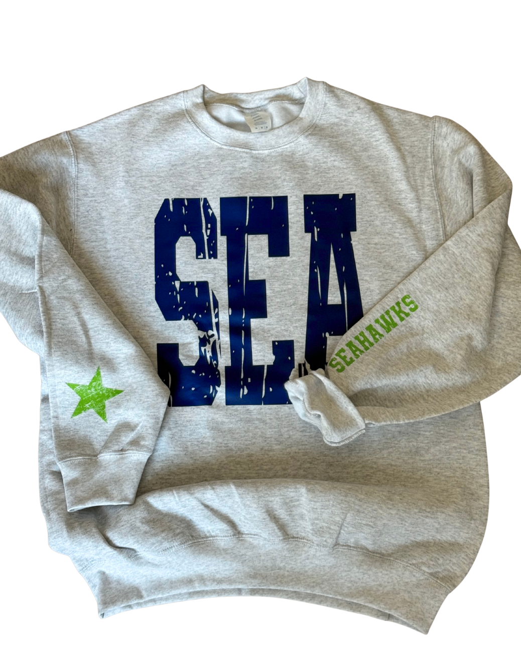 Ash Grey Crewneck Sweatshirt- All Teams