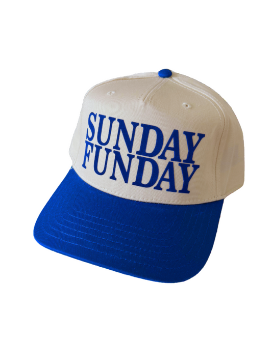 Sunday Funday Canvas Trucker
