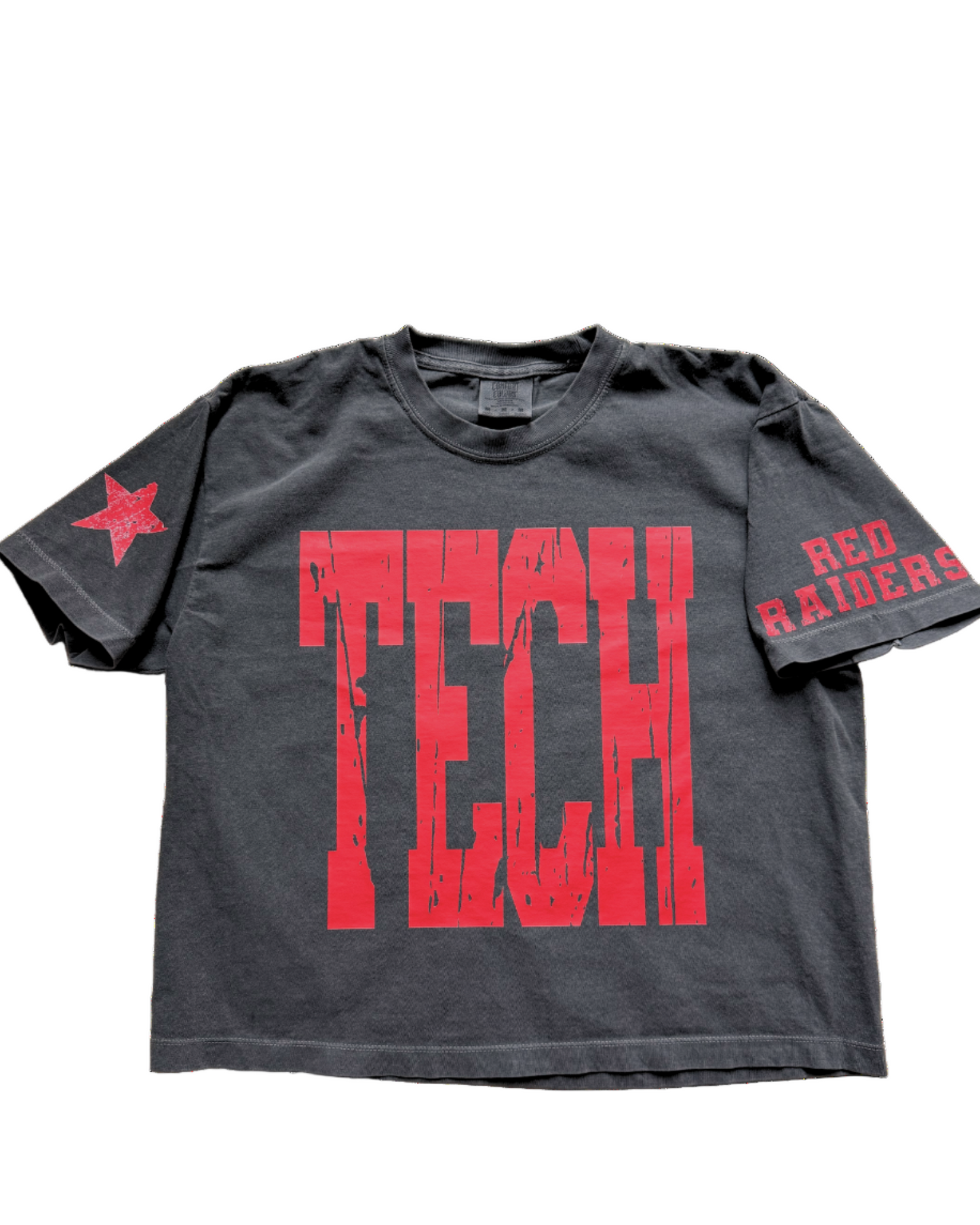 Cropped Texas Tech Shirt