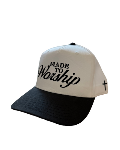 Made To Worship Canvas Trucker Hat
